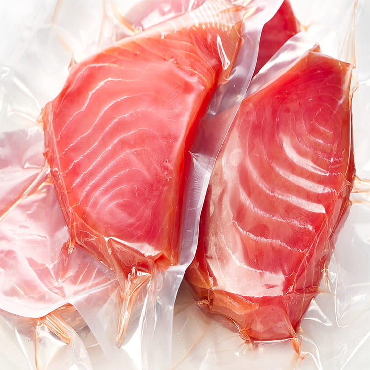 Bolsas selladoras al vacío de alimentos transparentes de 7 capas para alimentos liofilizados