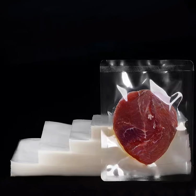 Bolsa selladora al vacío compuesta de PE/PA de alta barrera para alimentos frescos
