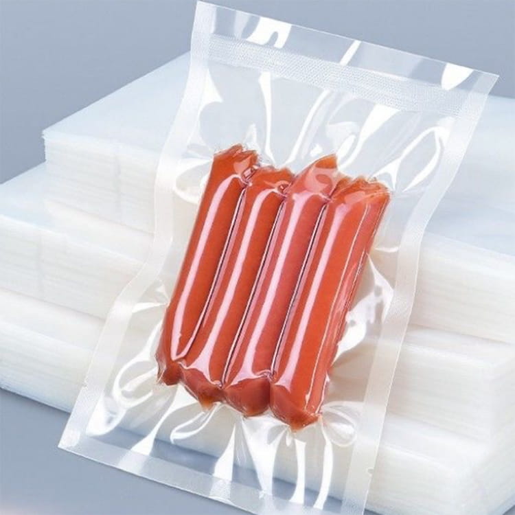 Rollos selladores al vacío texturizados de alta resistencia para almacenamiento de alimentos